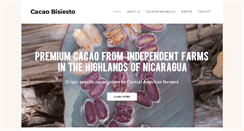 Desktop Screenshot of cacaobisiesto.com